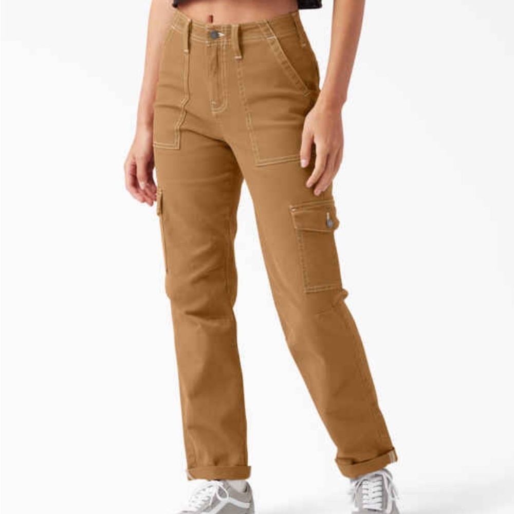 Dickies Women's Tan Cargo Pants